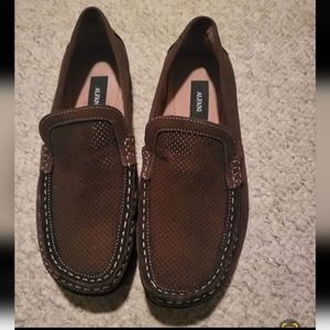 ALFANI BROWN MENS 7.5 M LOAFERS